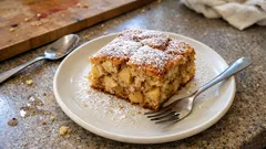 Nejjednodušší jablečný koláč z jedné mísy: vláčný a voňavý skořicí