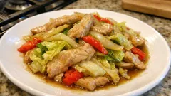 Krůtí čína z pánve: šťavnatá směs se zeleninou hotová raz dva