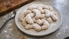 Vanilkové rohlíčky jako od babičky: křehké vánoční cukroví, které se vždy povede