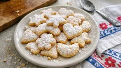 Šlehačkové cukroví ze 3 surovin: křehké, voňavé a vždy drží tvar