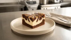 Hrnková buchta s tvarohem na plech: kakaové těsto a krém, co drží tvar