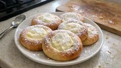 Moravské koláče s tvarohem: vláčné kynuté těsto, které se povede i začátečníkům