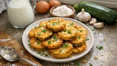 Křupavá cuketa v kefírovém těstíčku s česnekem: hotová za pár minut