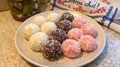 Kokosové kuličky se Salkem: nepečené cukroví hotové za pár minut