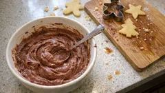 Jemný kakaový krém do vánočního cukroví: hladký, nadýchaný a bez hrudek